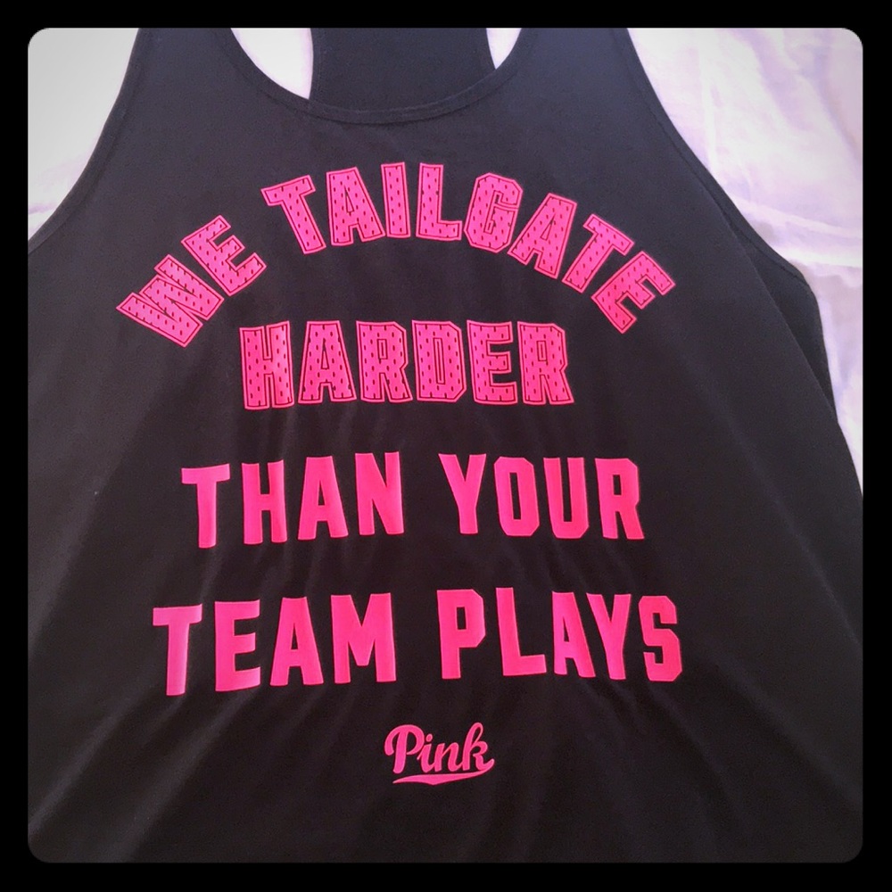 PINK muscle tee